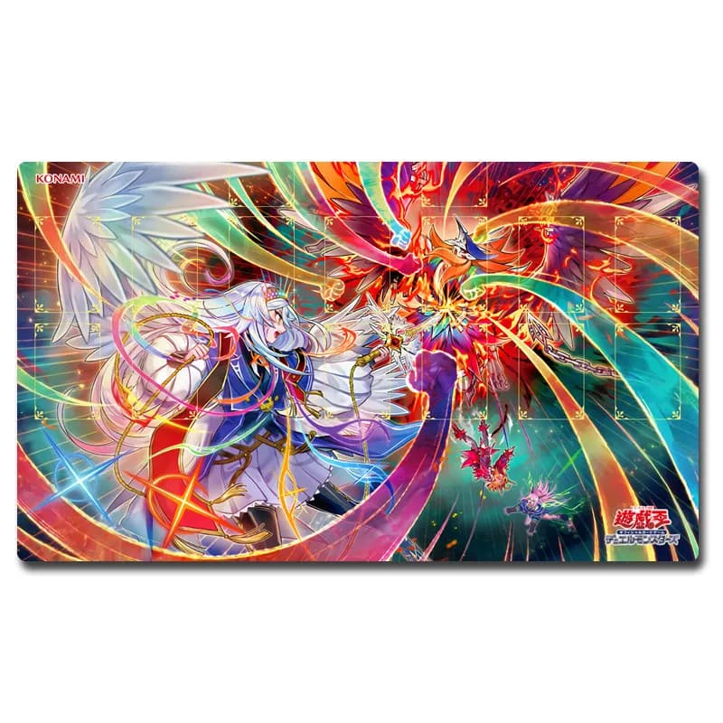 Yu-Gi-Oh! Tappetino da Gioco OCG Artmage Non Finito per Carte Collezionabili, YGO DIY Artmage Diactorus Duel Disk 60x35cm, Tappetino da Gioco da Tavolo, Regalo Giocattolo