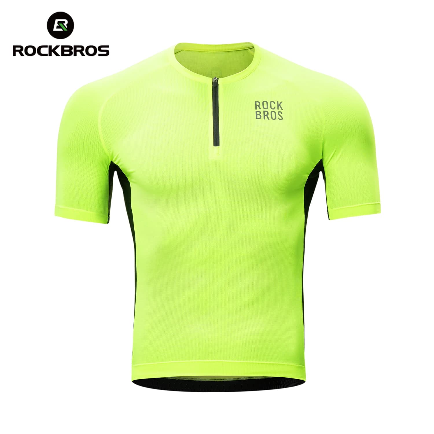 ROCKBROS Summer Men's Short Sleeved T-Shirt Cycling Sports Breathable Road Bike Shorts Sleeve Cycling Short Sleeves