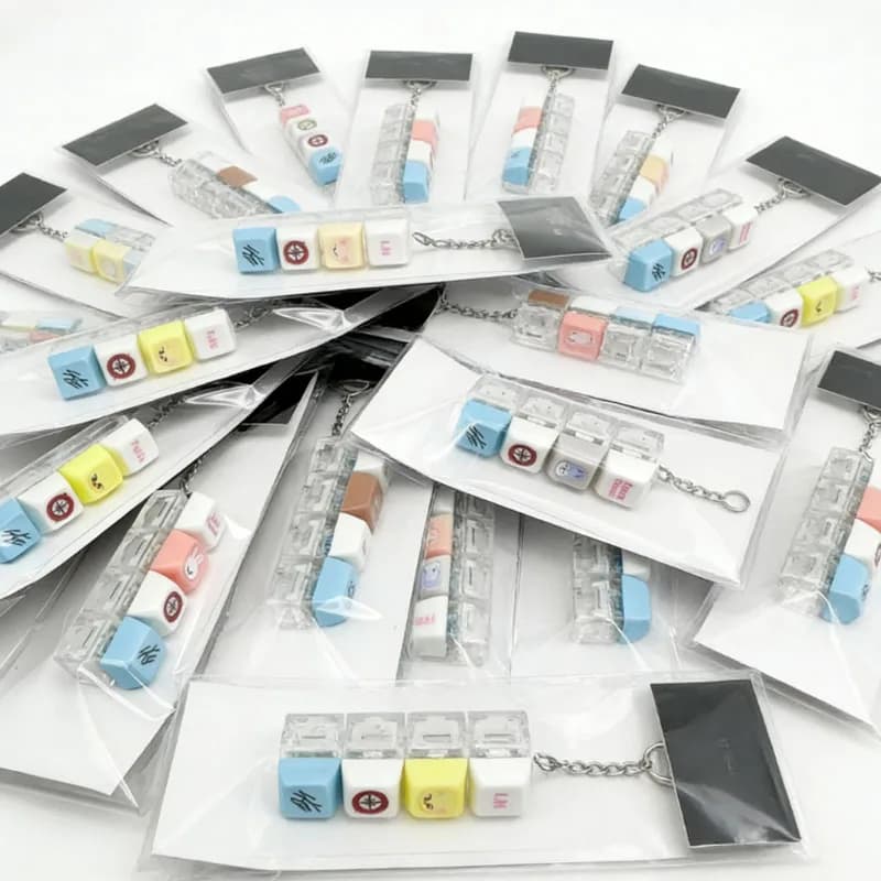 2026 New idea SKZOO cartoon original super stress-relieving keycap mechanical keyboard feel stress-relieving toy peripheral