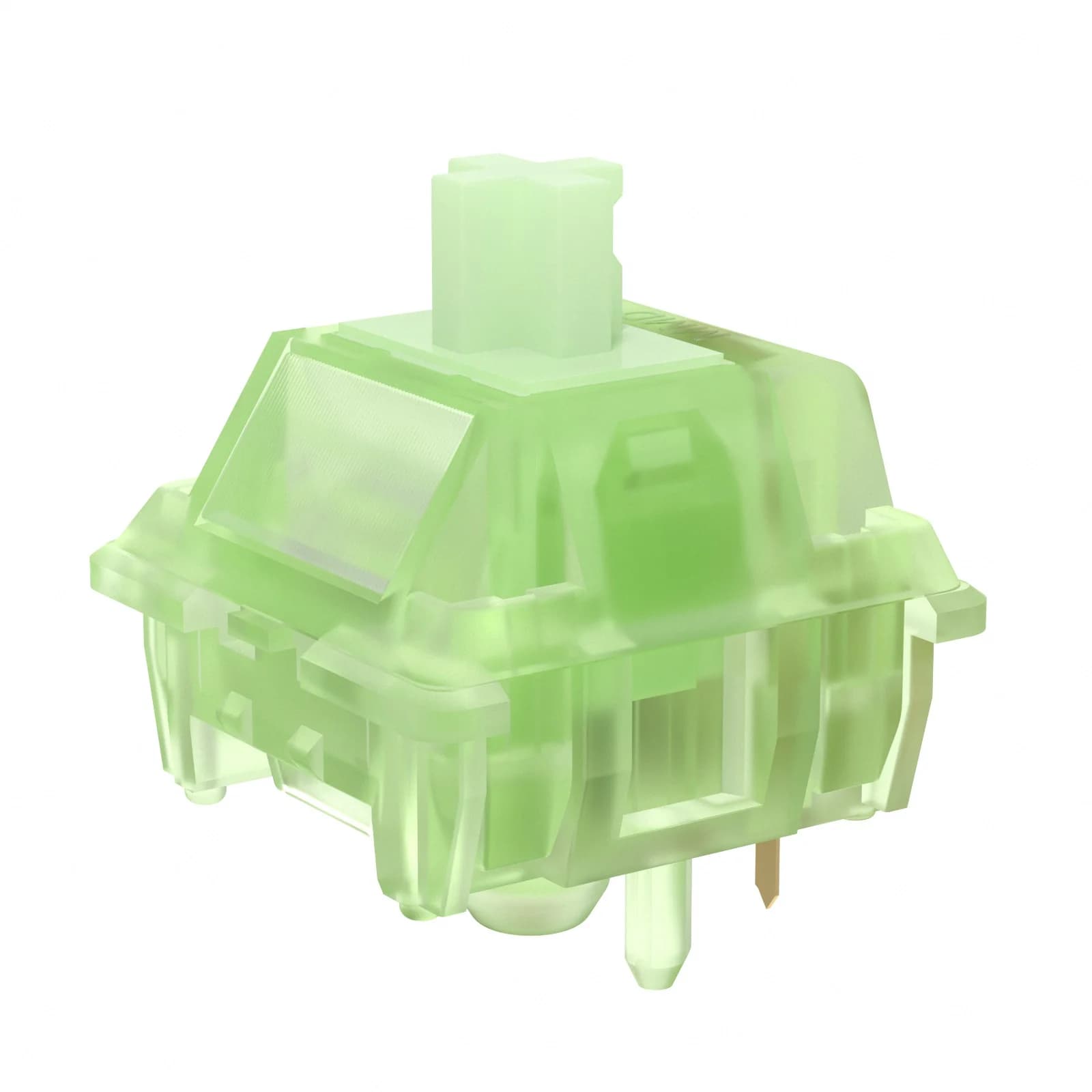 Interruttori MX tattili MMD interruttore verde inchiostro 62g per tastiera meccanica PC POM Long Spring DIYCustom 5pin Hot-Swap Factory Lubed
