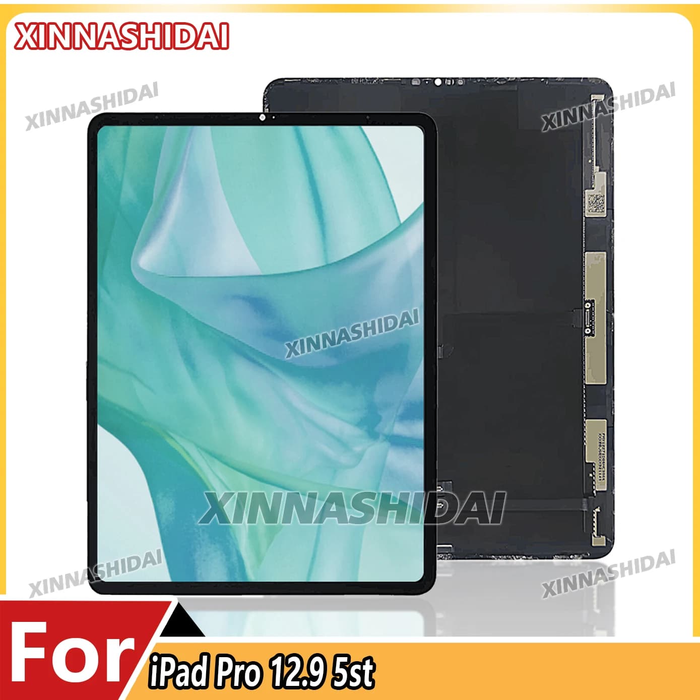 Pannello Touch per iPad Pro 12.9 5a Gen A2378 A2379 A2461 A2462, Schermo Touch Digitizer, Vetro Frontale di Ricambio