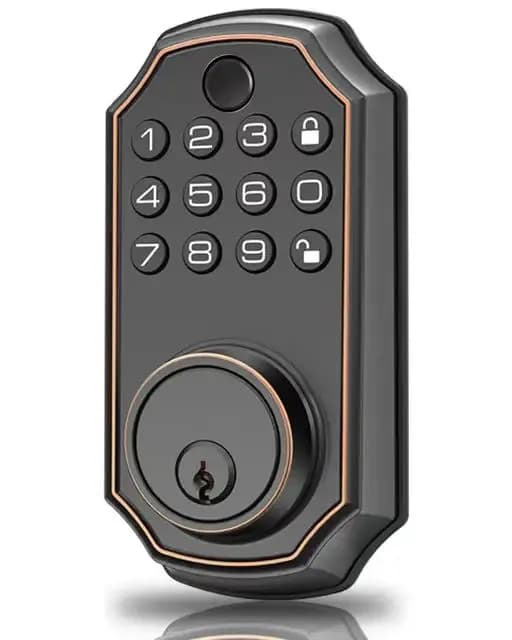 Taglio chiave Campanello Schede di controllo accessi telecamera Blocco impronte digitali Pick App Cilindro camera da letto di casa Smart Door Dead Lock