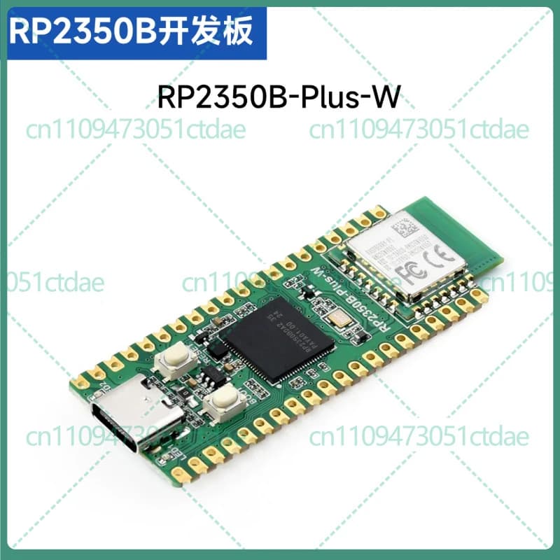 1-5 pezzi per scheda di sviluppo Raspberry Pi RP2350B Pico Dual Core WiFi Bluetooth di Waveshare
