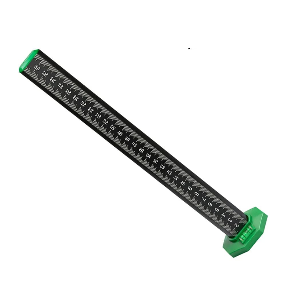 Professional Brick Laying Ruler Level Wall Tile Laying Magnetic Ceiling Leveling Ruler Easy Installation Marking Scales