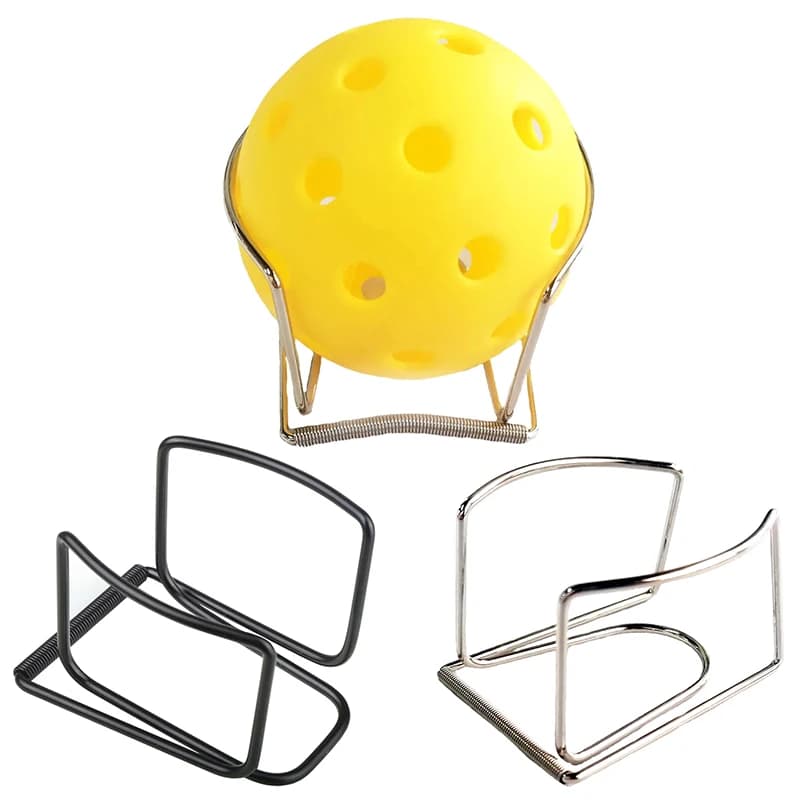 【W】Portapalline da Pickleball con Clip da Cintura per Allenamento, Facile per Raccogliere e Servire la Palla