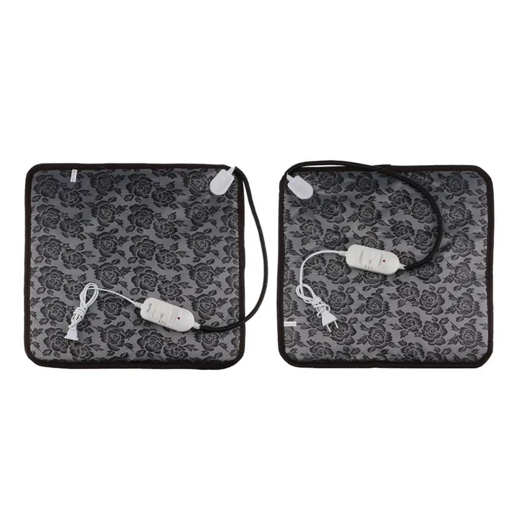 Pet Heated Blanket Fabric Warming Mat Electric Heater Bed with Temperature Control for Pets