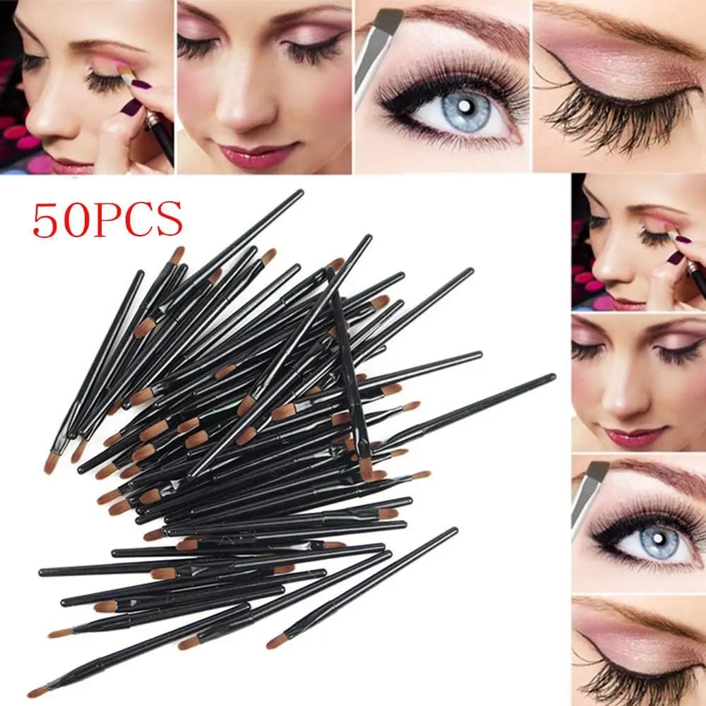 Applicatore Labbra Portatile, Strumento di Bellezza, Pennello per Sopracciglia, Pennello Cosmetico, Pennello Labbra, Pennello per Trucco