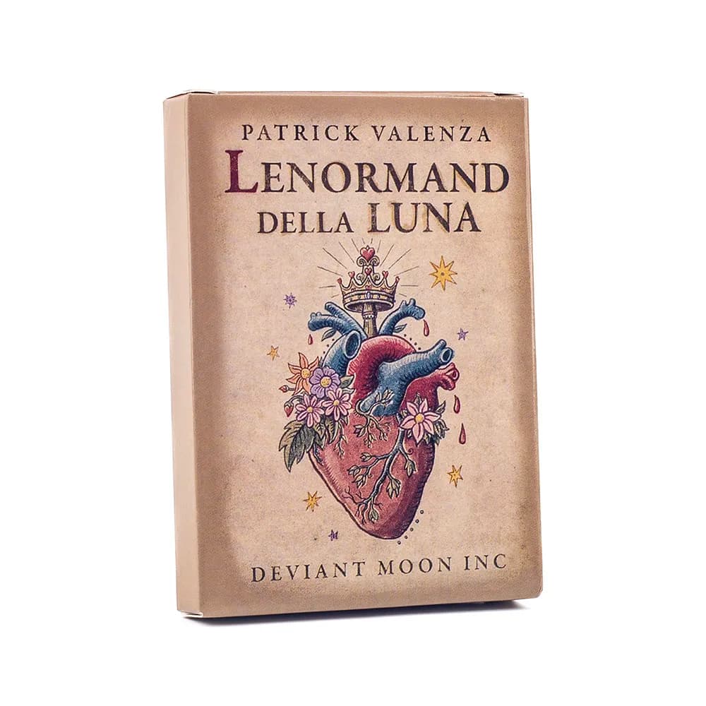 36 pezzi Lenormand Della Luna Tarocchi Mazzo Carte da tavolo di giochi di gruppo per feste Precognizione e Divinazione Oracle Set 7.3 * 10.2 cm