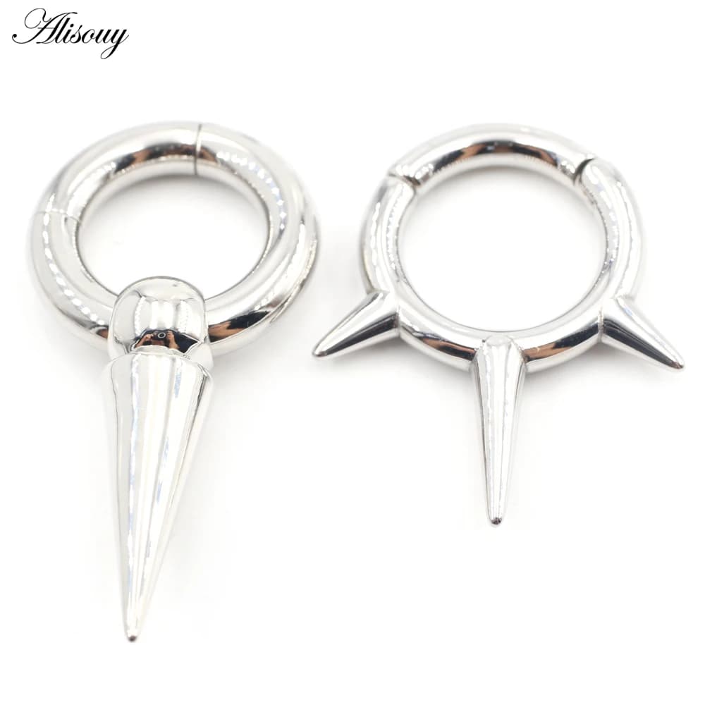 Alisouy 1PC Stainless Steel Cone Engraver, Circular Pins, Toe Pins, Round Pins, Tapping Pins, Caliber Pins, Earrings, Body Piercing Jewelry