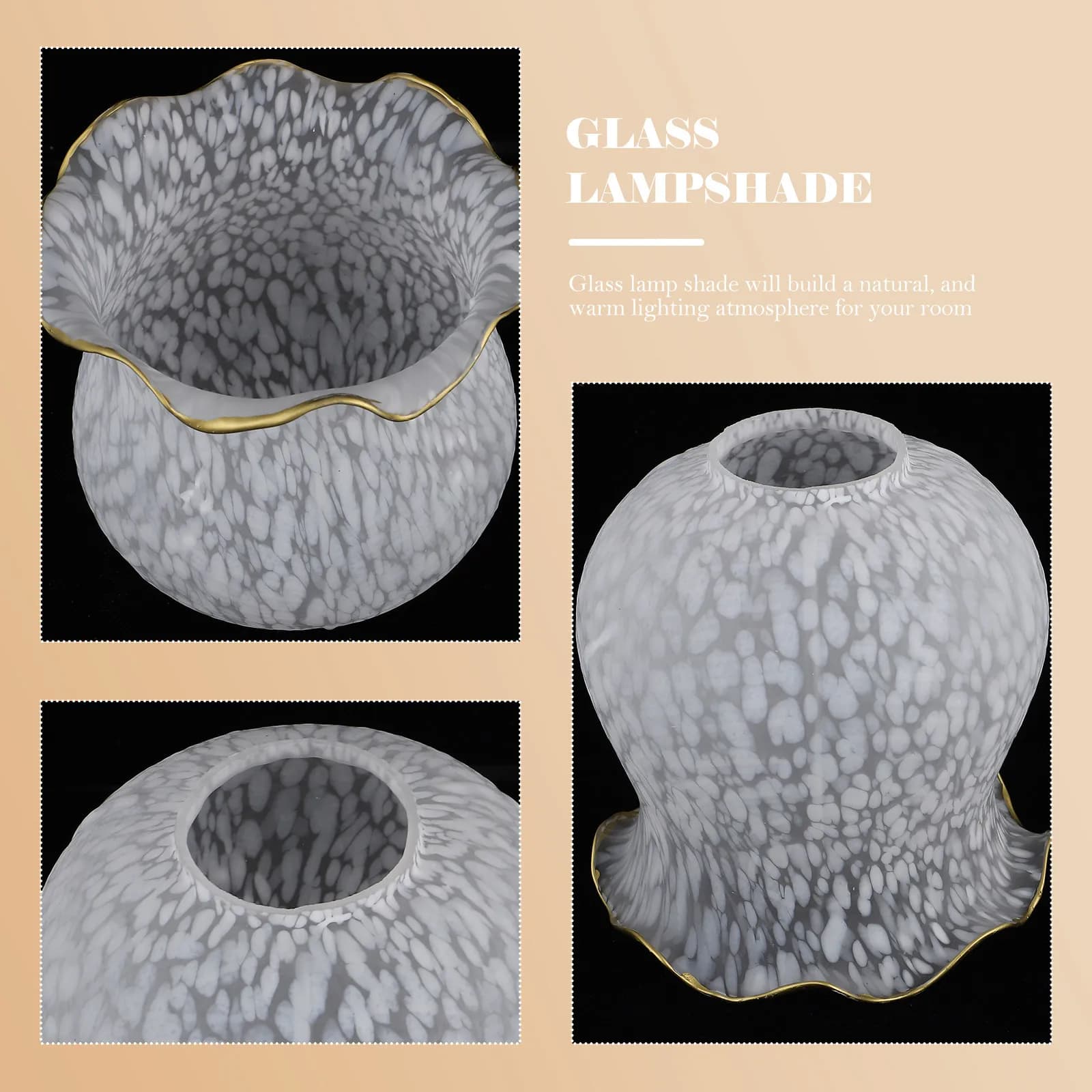 Lamp Shade for Ceiling Lamp Chandelier Hanging Light Cover Soft Eye-Friendly Light Diffuser Home Decorative