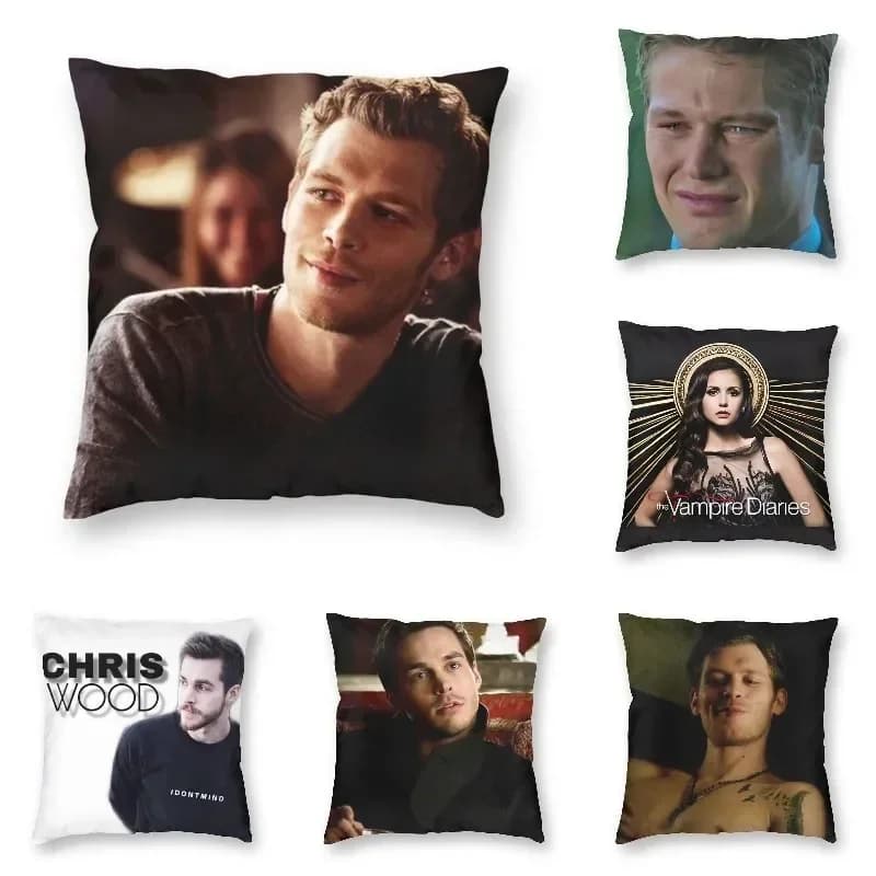 Fodera per cuscino moderna di moda di hairman Mikaelson velluto The Vampire Diaries cuscino per divano federa per cuscino decorazione della casa