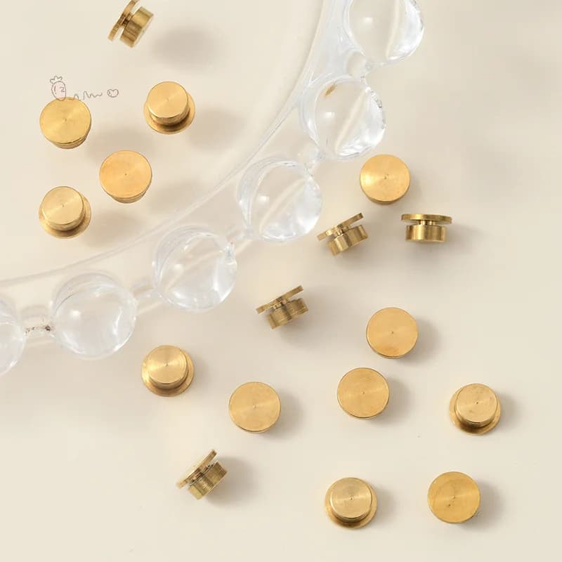 5 Pezzi Cuscinetti Rotanti 11 Misure per Manicure, Accessori Gioielli, Cuscinetti Rotanti Universali a Cartone Animato, Perline di Trasferimento Girevoli