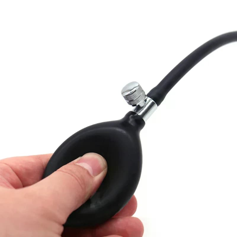 Blood Pressure Meter Manual with Inflatable Airbag, PVC Metal Valve, Measurement Accessories, Anti-loss Design