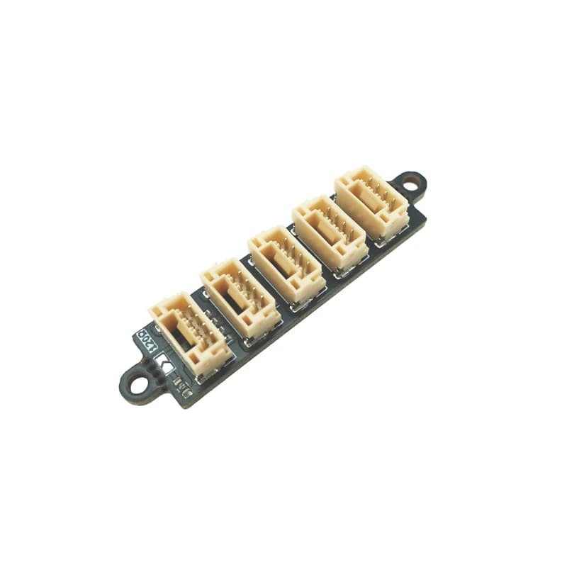 1 pz Scheda Splitter CAN Bus a 5 Porte GH1.25MM 4Pin 35x10mm Modulo Piastra di Estensione Hub DroneCAN per Controller di Volo/Drone FPV RC