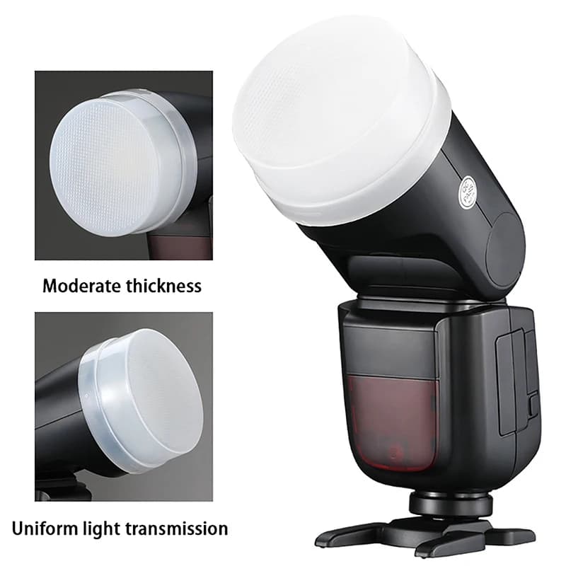 /KQM/Diffuser V1 AD100Pro AD200 AD200Pro Speedlite Flash White Blue Yellow Soft Box Case Soft Light Effect