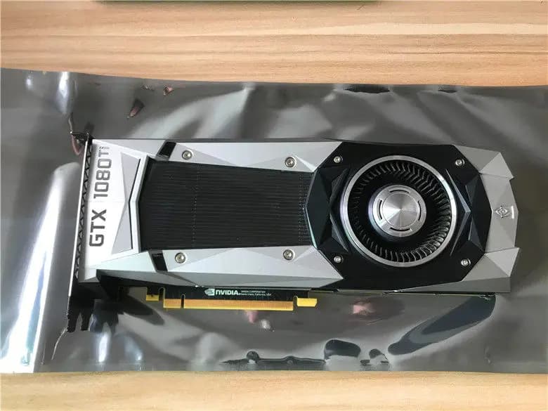 Scheda Grafica Desktop GTX1080Ti 11G Versione Pubblica per Giochi, Deep Learning ed Editing (Disassemblata)