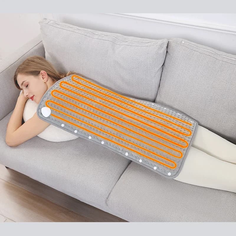 Multi-Purpose Heating Blanket Unfolded/Folded as a Cover Blanket/Belly/Foot Warming Intelligent Constant Temperature