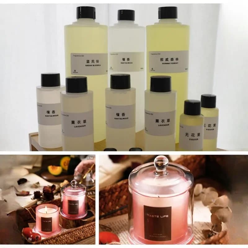 30ml/50ml/ Bottle of Scented Candle Essential Oil DIY Handmade Creative Modeling Container Candle/wax Sheet Making Material
