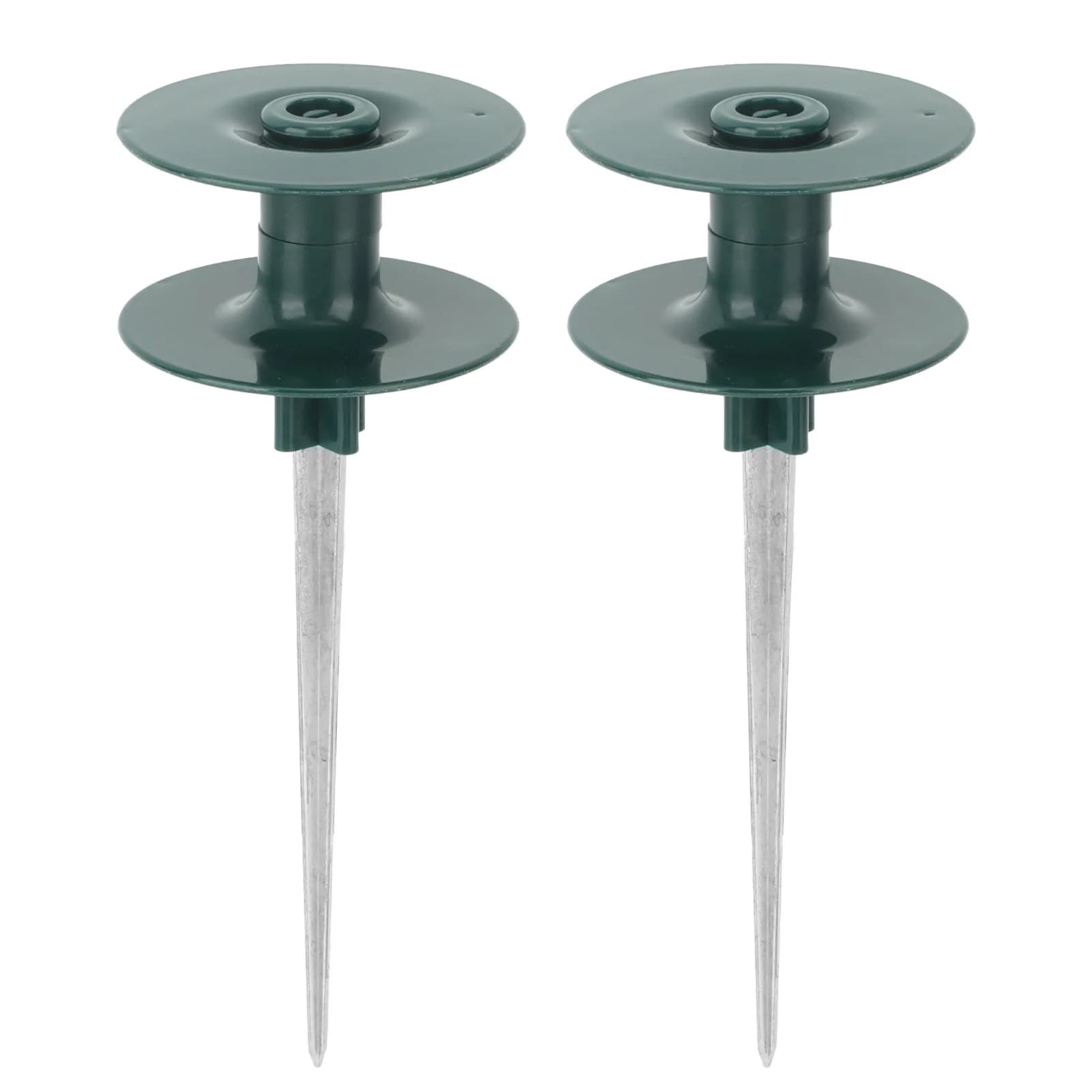 2 punte guida per tubo flessibile in lega di zinco ABS ruota guida per tubo dell'acqua supporto guida per tubo da giardino per prato domestico