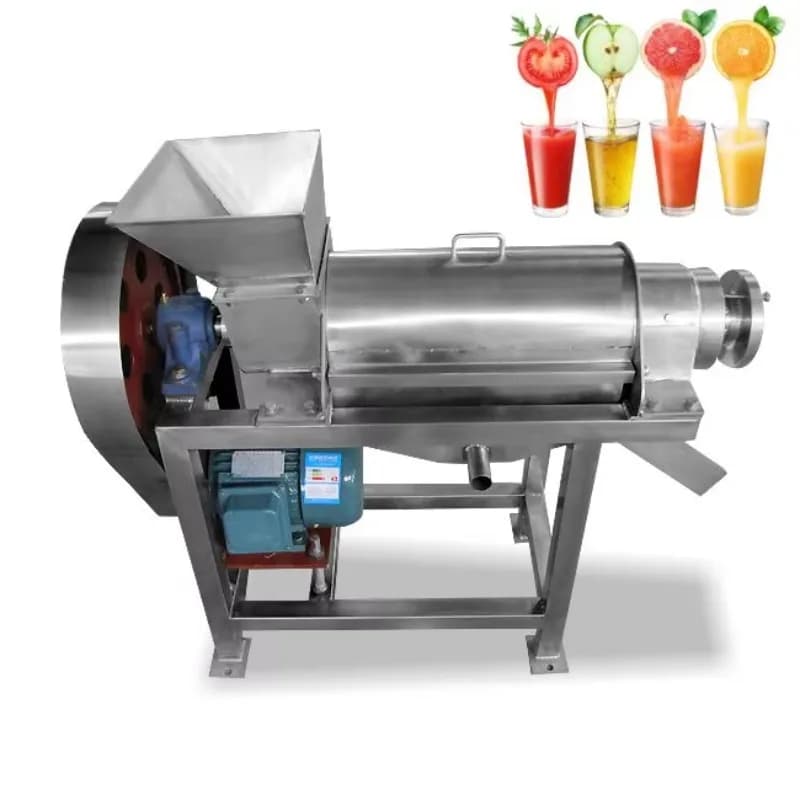 2026Fruit Blender Curry Sauce Making Small Winery Electric Grape Crusher Destemmer CPJ Model Fruits Crushing Machine