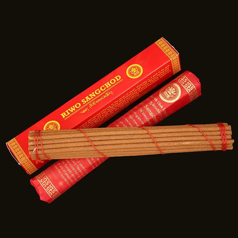 30 Pezzi 22 Cm Diametro 4mm Nepal Bastone di Incenso Fatto a Mano Purificazione della Stanza Lenitivo Restringente Statue di Buddha Bastone di Incenso