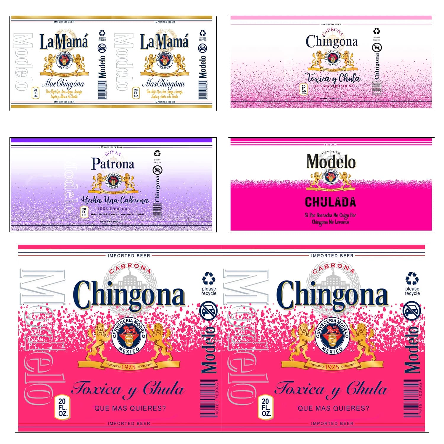 Chinggona beverage Series easy peel waterproof DIY Decals Retro Beauty 3D transfers uvdtf crystal sticker 16oz uv dtf cup wraps