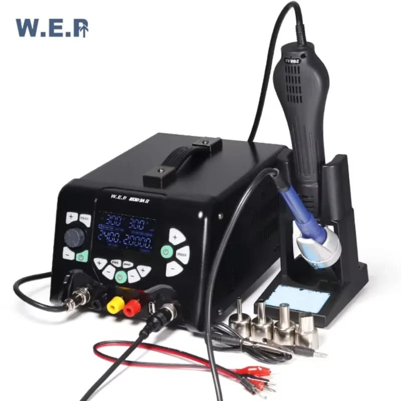 HotWEP 853D 5A II 920W Stazione di saldatura SMD Alimentatore USB DC Pistola termica Stazione di rilavorazione BGA Saldatore