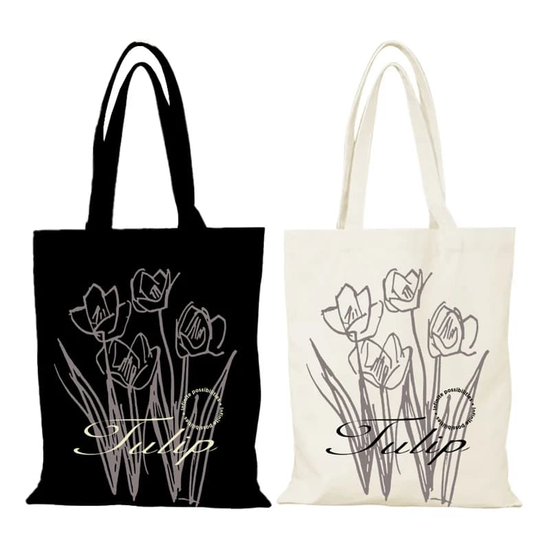 Borsa da donna Borsa personalizzata rosa Moda Nuove borse Borse di stoffa Borsa tote in tela Eco Shopper Shopping Spalla Lady the Man