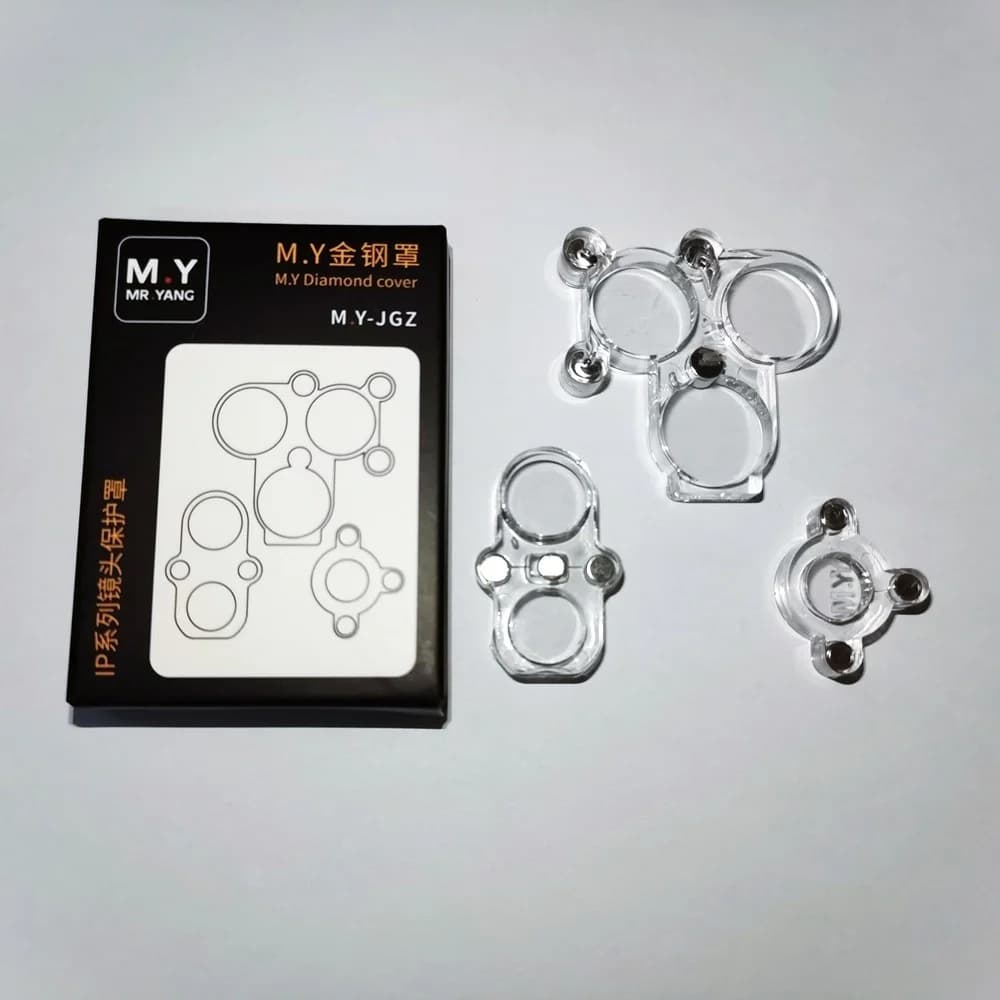Protezione Magnetica per Lenti Fotocamera YCS M.Y, Strumento di Protezione per Riparazioni con Calore o Saldatura per iPhone 6-17 Pro Max