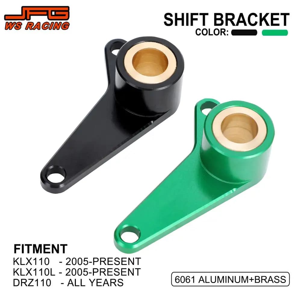 Staffa per albero cambio moto Accessori moto in alluminio per KAWASAKI KLX110 KLX110L 2005 Presente SUZUKI DRZ110 Tutti gli anni