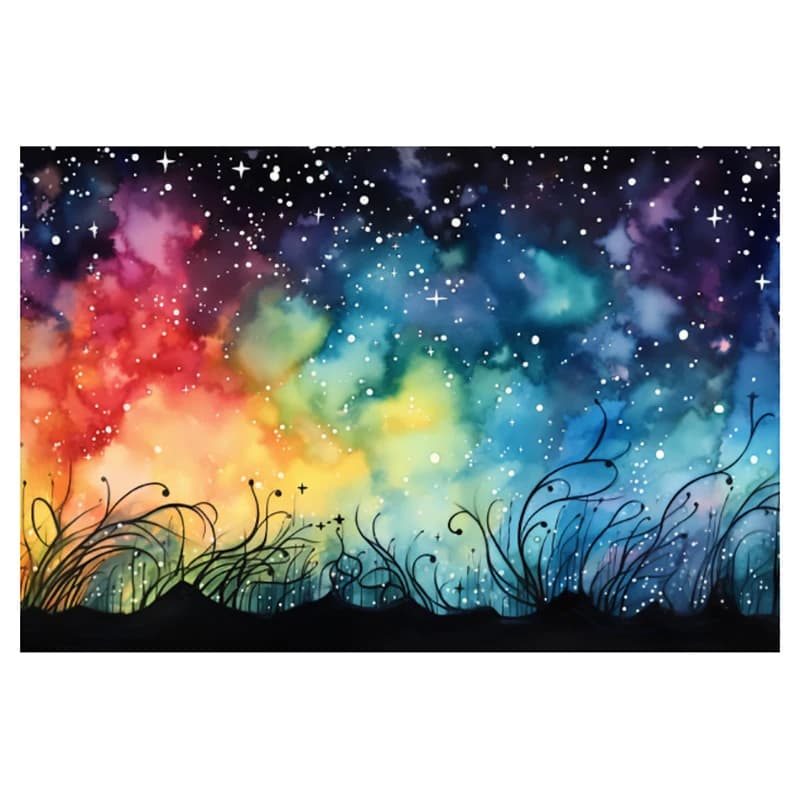 Pieno trapano per polvere fata 5D pittura diamante fai da te con i numeri cielo notturno ricamo mosaico gioielli kit punto croce decorazioni per la casa arte