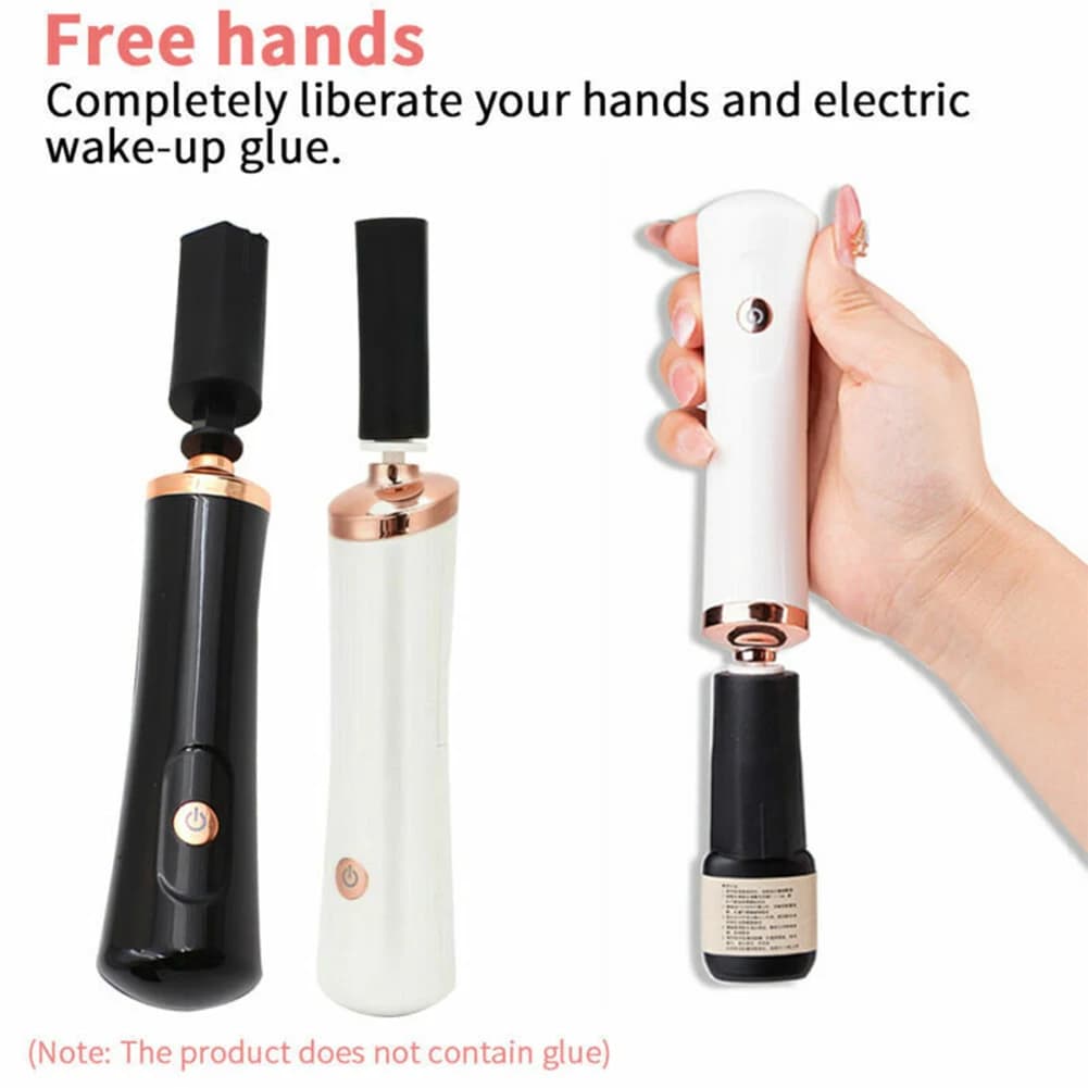 Portable Shaking Nails Lacquer Electric Agitator for Eyelash Collar 25000 RPM Waterproof Powered Ink Battery for Eyelash Collar