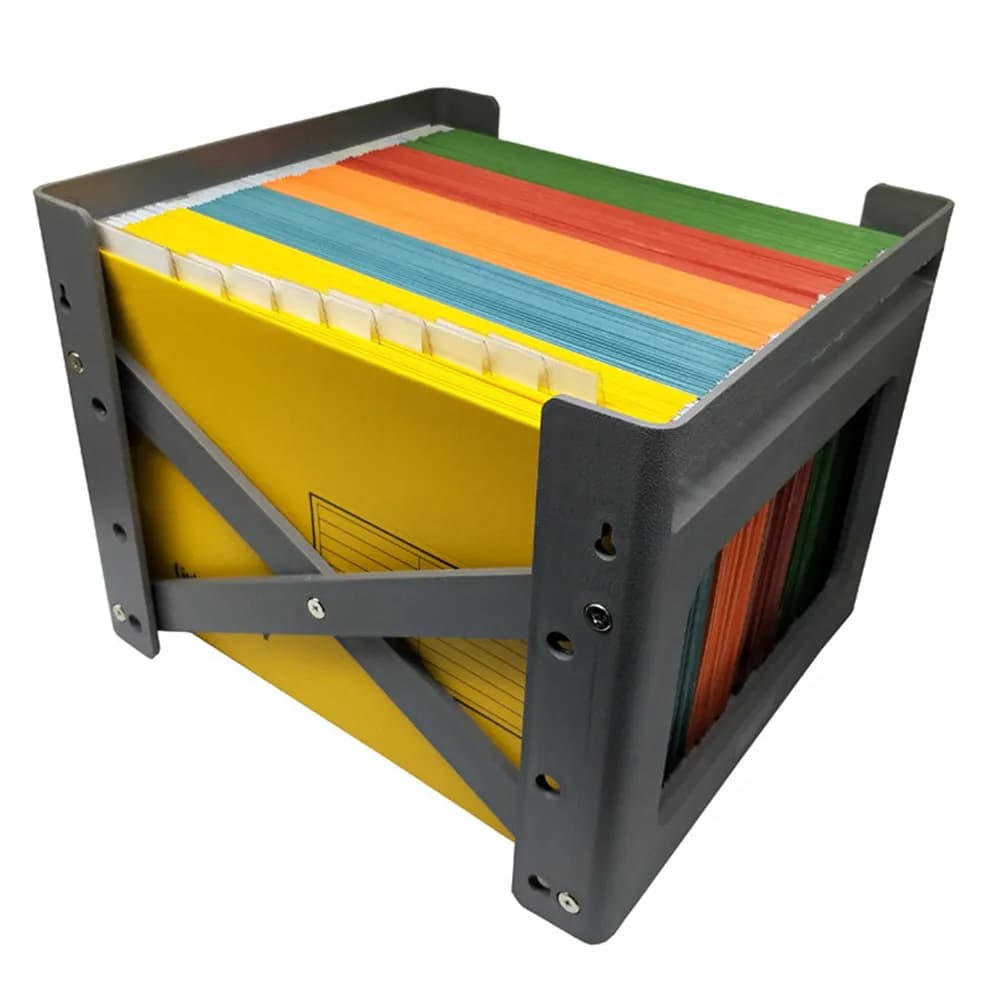 200 pezzi di cartelle portadocumenti in plastica, porta documenti da appendere, organizer da ufficio dai colori vivaci con etichette per un facile accesso