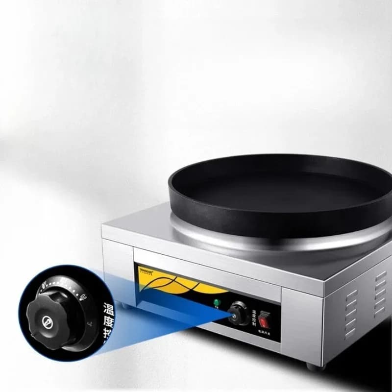 Gas electric non-stick pan large stall frying oven