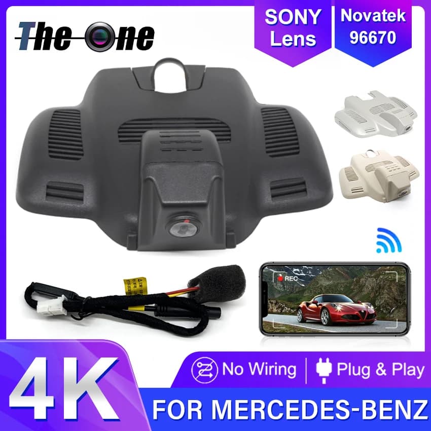 DVR per auto per Mercedes-Benz MB Classe E E320L E53 AMG W213 CLS GT50 C238 C43 amg 2017 2018 2019 2020 Plug and Play Dash Cam Camera