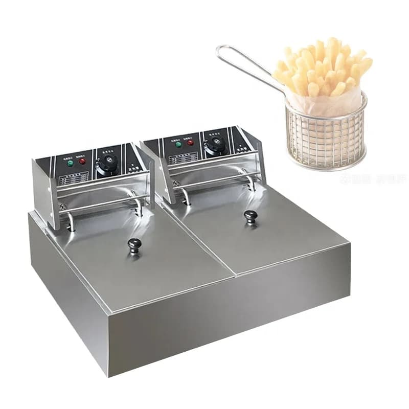 Professional Electric Frying Machine for Fries and Chicken Fried 110V 220V