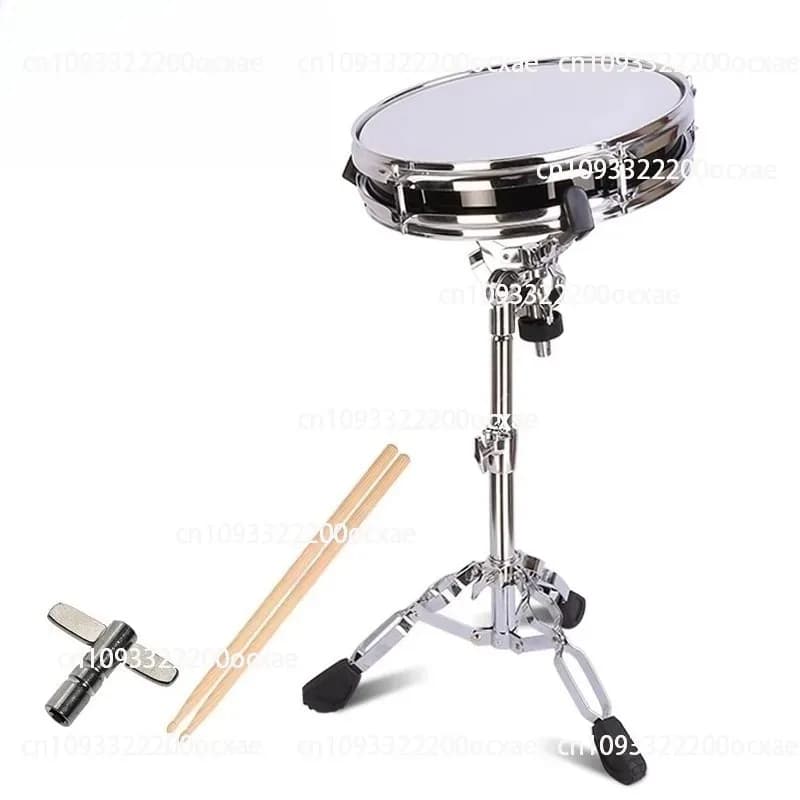 Set di pad per batteria stupida da 12 pollici, sensazione di batteria reale, tavola per batteria a percussione bifacciale
