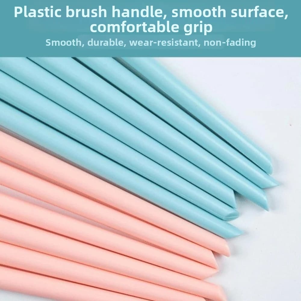 Furry Professional Makeup Brushes Makeup Tools Concealer Brush Eyeshadow Powder Brush 10PCS Soft Cosmetic Brush Set Student