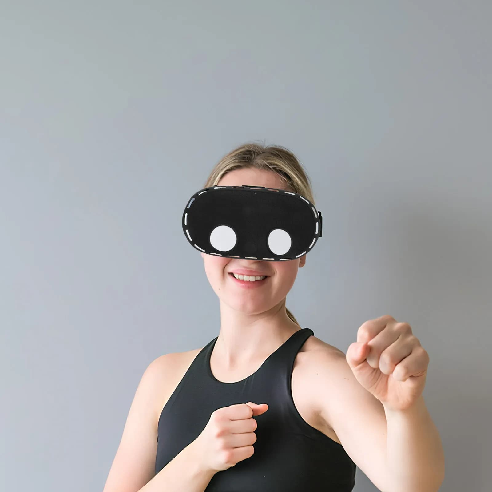 Vr Headset Silicone Protective Lens Cover Soft Scratch Resistant Lens Cushion Replacement Part Compatible for Quest3s Vr Gaming