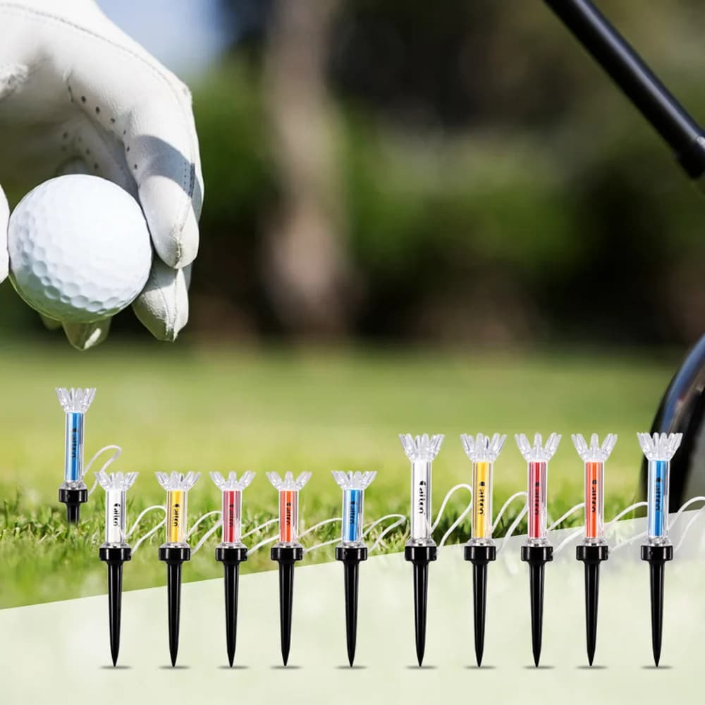 5PCS Magnetic Golf Tee Set Funnel Golf Tee Simulator Rocket Triangular Golf Tee GEFQZ05