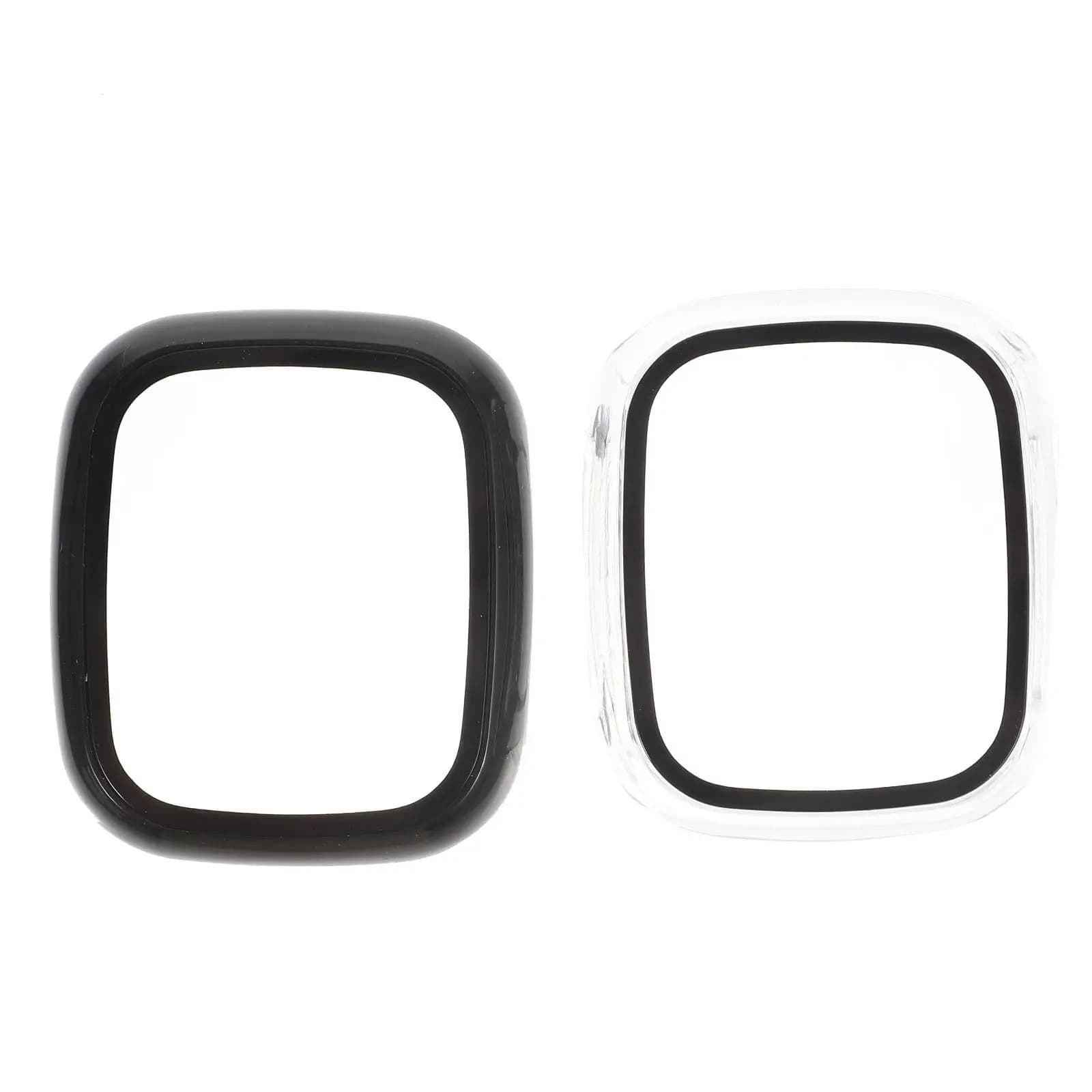 2 pc transparent protection parts for Smartwatch, Full cover of Edges, Graffi protection, Falls and Urti, Modern and Elegant design, Compatible