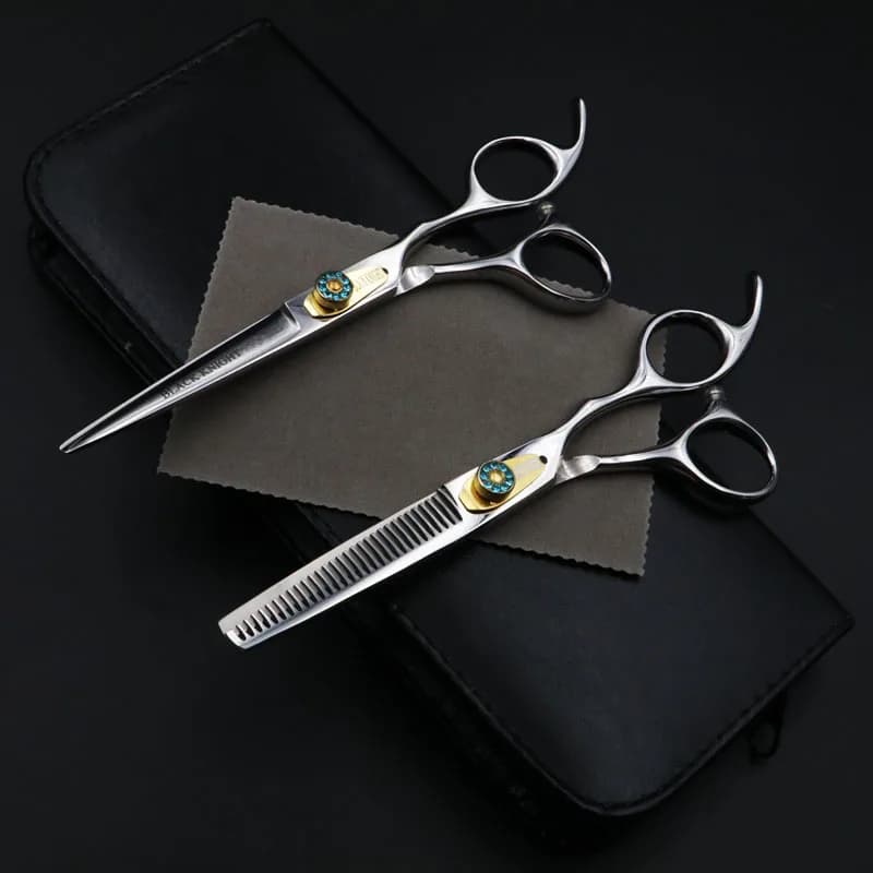 6 Inch Professional Pet Scissors Dog Grooming Cutting+Thinning Shears Kit for Animals Japan440C High Quality Personality