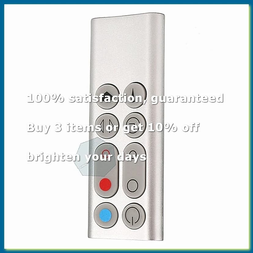 Replacement Remote Control Suitable for AM09 HP00 HP01 Air Purifier Leafless Fan Remote Control SilverA09G