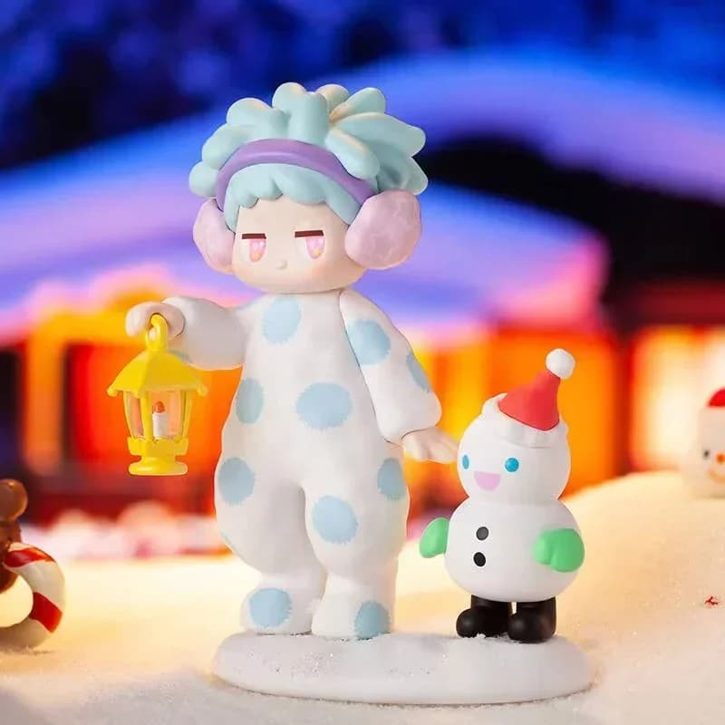 Popmart Satyr Rory Cozy Winter Series Blind Box Toys Kawaii Anime Action Figure Surprise Mystery Box Dolls Gift