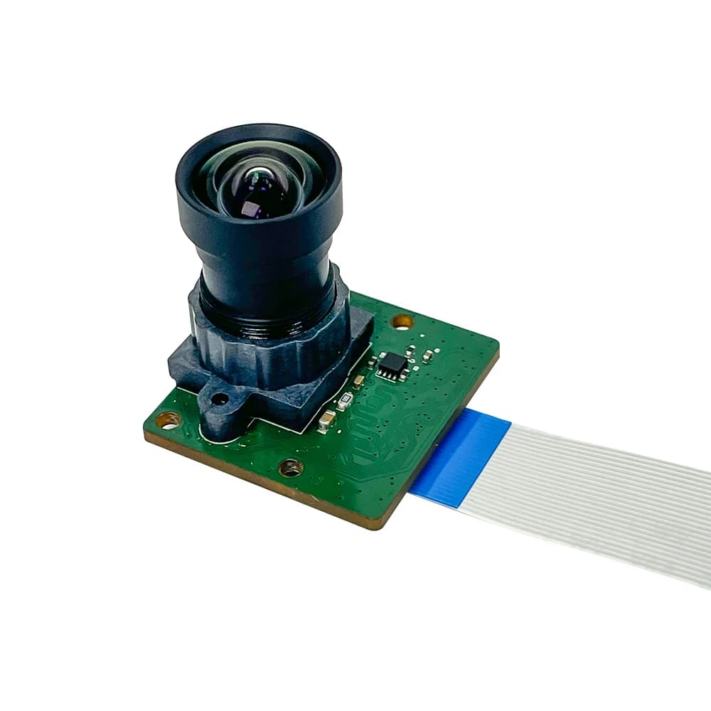 Modulo Fotocamera RAW RGB IMX377 IMX477 IMX577 1/2.3 Pollici 12MP con Obiettivo Grandangolare M12 e Messa a Fuoco Manuale MIPI CSI per Raspberry Pi Jetson Nano
