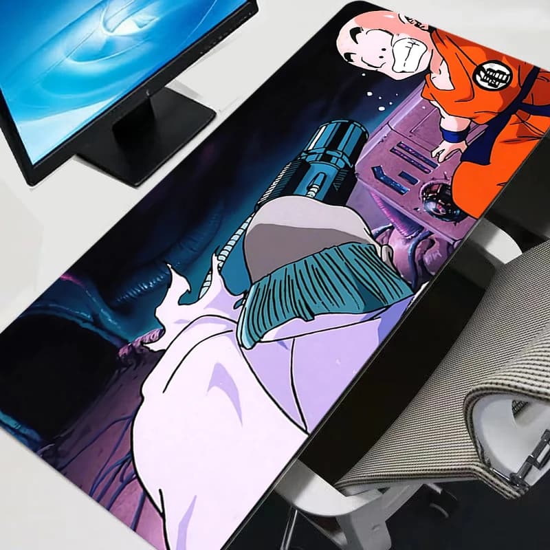 Big Dragon Ball mouse pad, durable, anime, for PC, computer, gamer, desk mat for CS GO LOL XXL, kawaii mouse pad for laptop