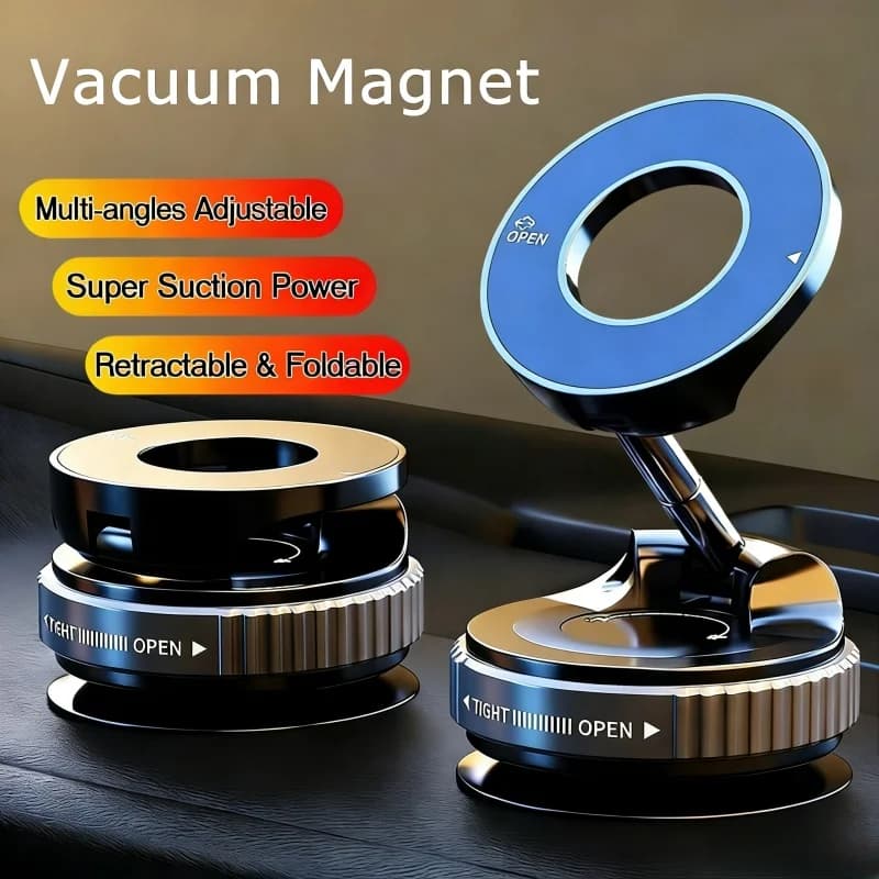 Magnetic Support for Phone with 360 Degree Suction Cup Adjustable Support with Strong Navigation Suction Cup, Universal Design for Auto 2026