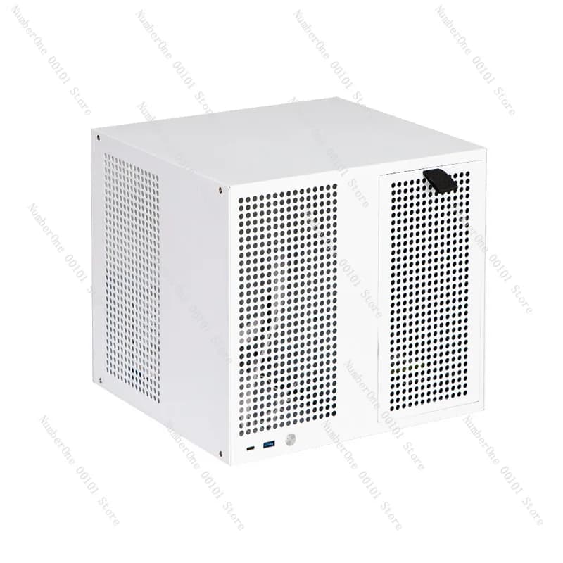 "Chassis NAS 8-Drive | ATX Power, scheda principale MATX PCIe a tutta altezza, archiviazione domestica"