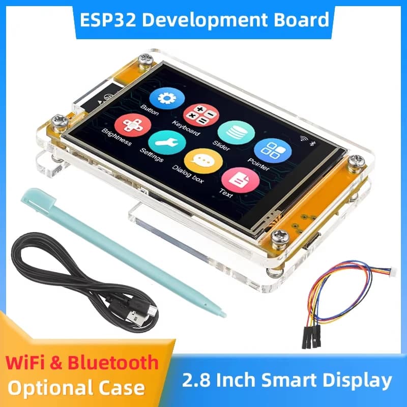 Hot Sale ESP32 CYD MCU 2.8 inch Display for Arduino LVGL WIFI Bluetooth Touch 240*320 Screen LCD TFT Module - free shipping