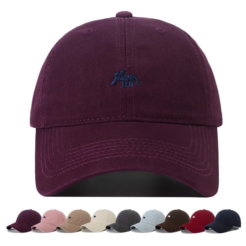 2025 Nuova Primavera Estate Berretto da baseball per donna Uomo Volpe Ricamo Hip Hop Snapback Caps Cappelli da sole in cotone Cappello visiera casual unisex